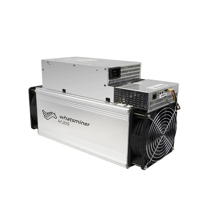دست دوم Whatsminer M20s 68th کارکرده بیت کوین ماینر ماشین 48w سودآوری بالا