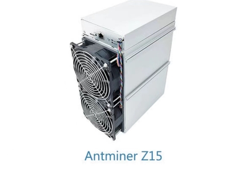 Z15 420K Zcash Asic Miner Bitmain Antminer 1510W مصرف